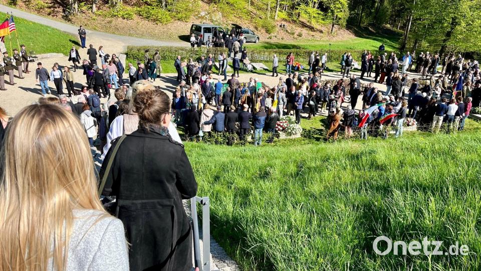 KZ Flossenbürg Gedenktag 80 Jahre Befreiung Bild: Gabi Schönberger