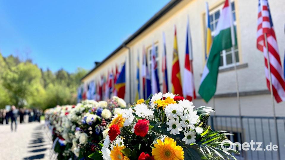 KZ Flossenbürg Gedenktag 80 Jahre Befreiung Bild: Gabi Schönberger
