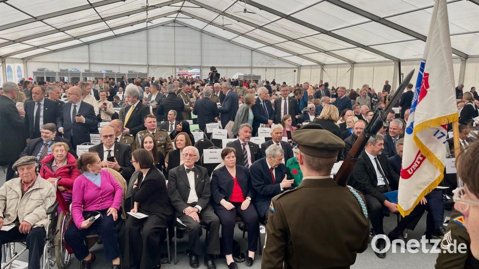 KZ Flossenbürg Gedenktag 80 Jahre Befreiung Bild: Gabi Schönberger
