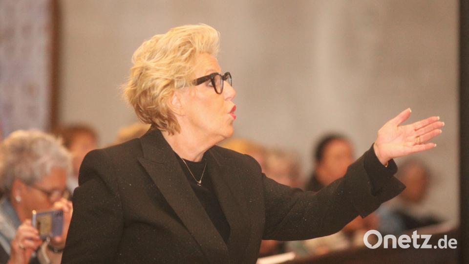 Stefanie Zühlke-Schmidt leitet seit der Gründung 2011 den Chor der Witt-Gruppe. . Bild: Hirsch
