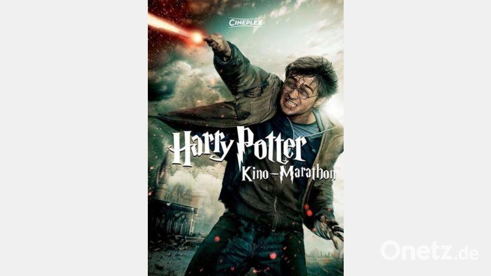 Kino-Plakat Harry Potter Marathon Bild: Cineplex Amberg