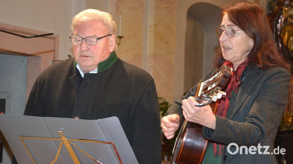 Das Bad Neualbenreuther Zwio: Monika Kunz und Franz Danhauser. Bild: jr