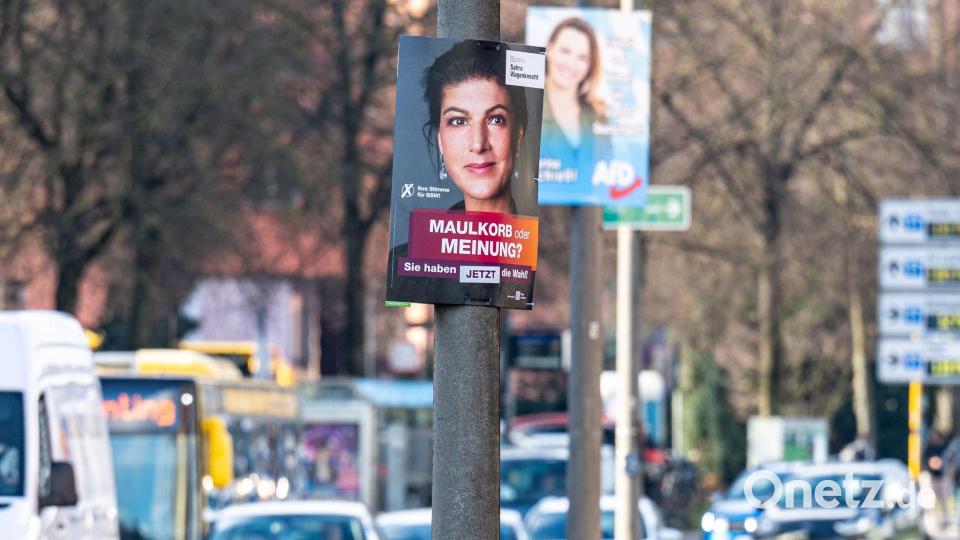 In einigen Städten in Bayern ist der Wahlkampf bereits angelaufen. (Archivbild) Bild: Armin Weigel/dpa