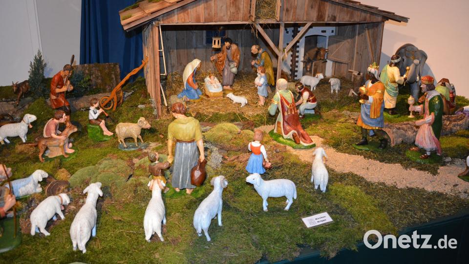 Insgesamt sind 22 Krippen bei der Mitterteicher Krippenausstellung zu bewundern. Bild: jr