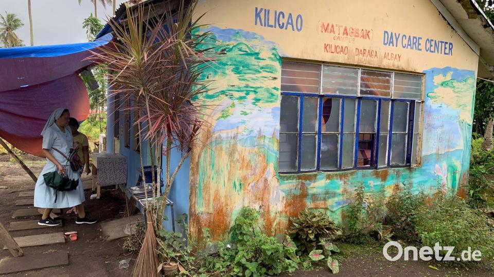 Erst 2014 hat die Projekthilfe diese Kita im Slum gebaut. Taifune haben sie schwer mitgenommen. Aber der Staat tut nichts für den Unterhalt. Bild: Thomas Amann