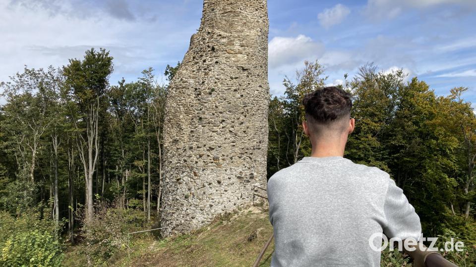 Die Burg Reichenstein galt im Schönseer Raum als Siedlungsmittelpunkt, der wahrscheinlich im 11. Jahrhundert entstand. Bild: Stefanie Swann