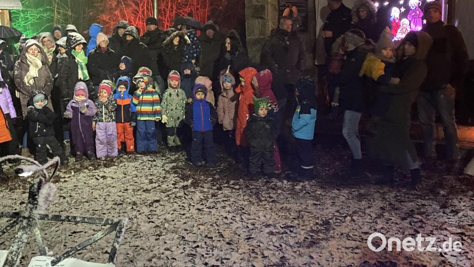 Der Chor des katholischen Kinderhauses &quot;St. Martin&quot; Bild: Josef Glas