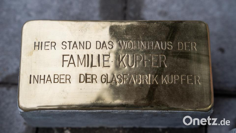 Der größte Stolperstein in der Bahnhofstraße Bild: Marco Meier