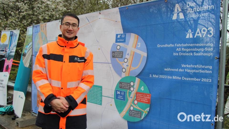 Ngoc Tho Tran von der Autobahn Südbayern stellte am Freitag die geplanten Arbeiten auf der A 93 vor. Bild: Casdorf