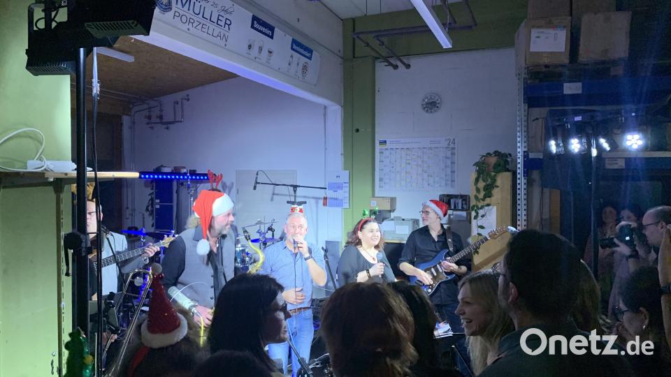 Die King-Size-Combo versetzt die Besucher in Weihnachtsstimmung. Bild: dus