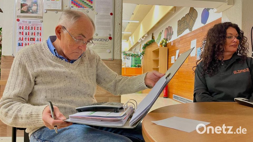 Hat tiefen Einblick in die Bücher der Tafel: Schatzmeister Gerhard Landgraf. Bild: Gabi Schönberger