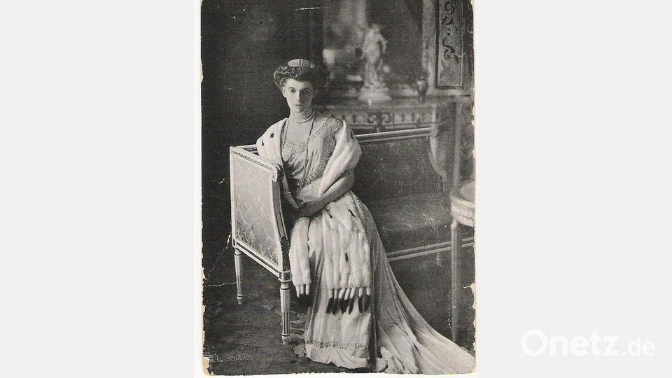 Die Gräfin mit den dunklen Augen: Ottilie Freifrau von Brand. Repro: wsl