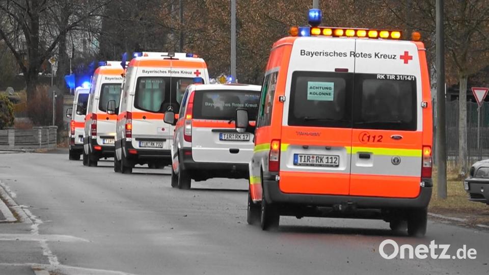 In Richtung Erbendorf setzte sich der Konvoi in Bewegung, über Pullenreuth und Waldershof, weiter auf die Autobahn A93. Bild: nic