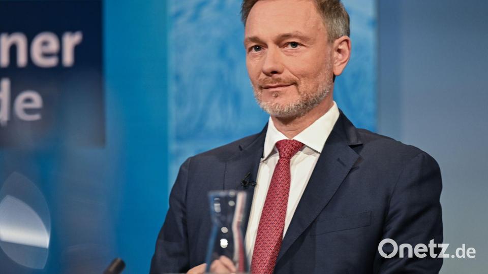 FDP-Parteichef Lindner steht möglicherweise vor dem Ende seiner politischen Karriere. Bild: Stefanie Loos/AFP Pool/dpa