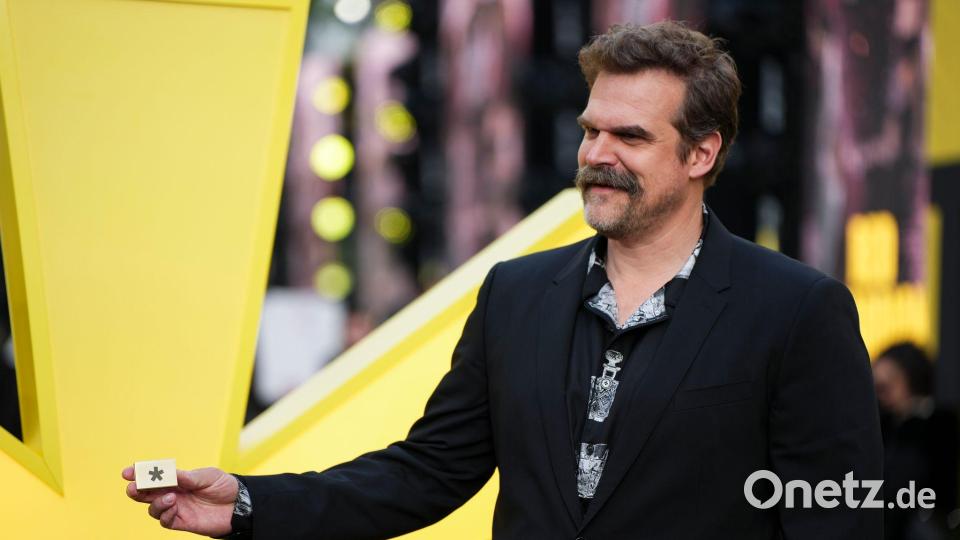 David Harbour, Schauspieler aus den USA, kommt zu einer Vorführung des Films &quot;Thunderbolts&quot;. Bild: Scott A Garfitt/Invision via AP/dpa