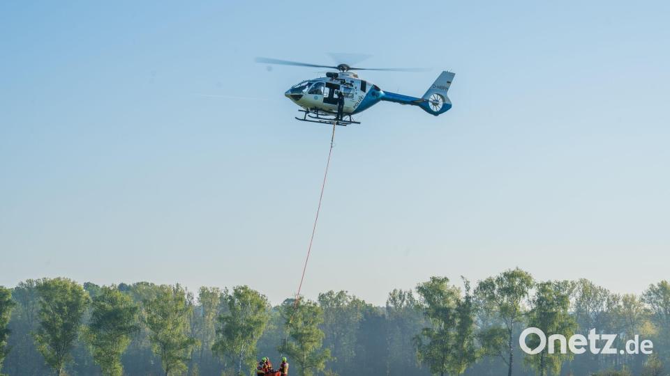 Der Brand ist unter Kontrolle. Bild: Ferdinand Merzbach/NEWS5/dpa