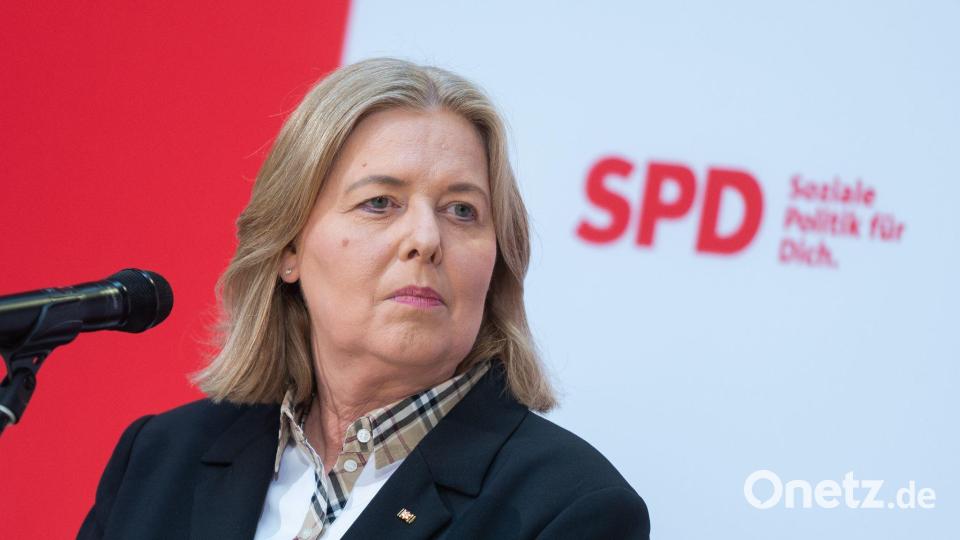 Die neue starke Frau der SPD: Bärbel Bas. Bild: Christophe Gateau/dpa