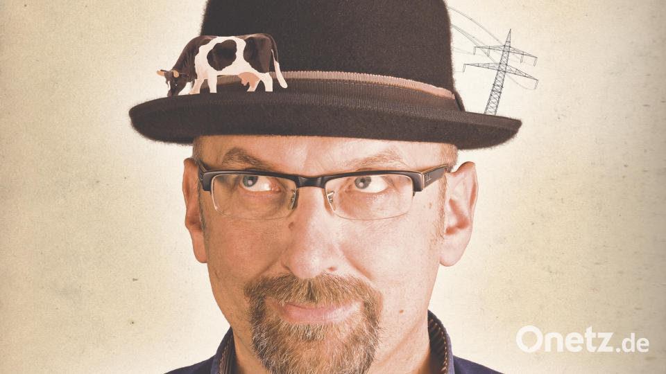 Hubert Treml sinniert und singt über seine Heimat. Bild: Peter Langgärtner