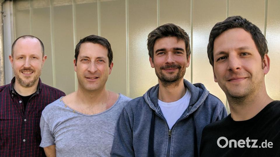 Die Band Regionalliga aus Amberg. Von links: Simon Sattes, Lukas Raab, Christian Stöcklmeier und Volker Mehringer. Bild: Volker Mehringer