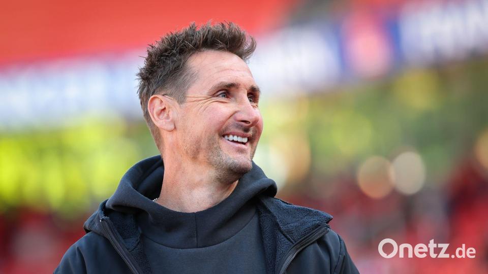 Miroslav Klose blickt auf seine erste Saison beim 1. FC Nürnberg zurück. Bild: Daniel Karmann/dpa