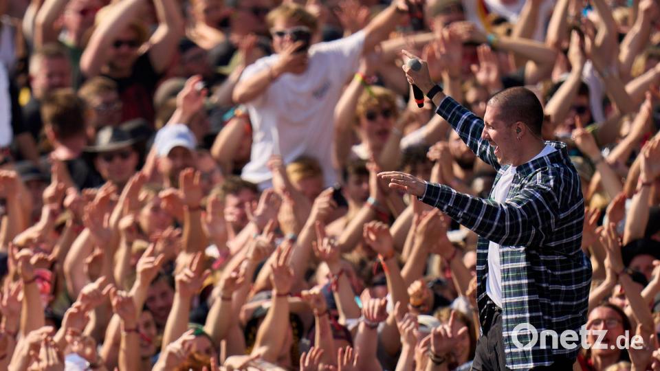 Rapper RIN fehlt bei Konzerten die Intimität. (Archivbild) Bild: Thomas Frey/dpa
