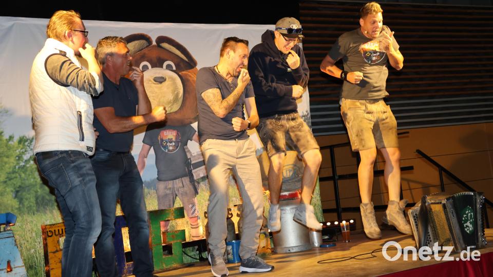 Der Beste Showact des Abends war das Spiel „Meine Tante ist aus Amerika kumma“. Die Zuschauer hatten keine Chance, sich zwischen den Lachsalven zu erholen. Bild: rpp