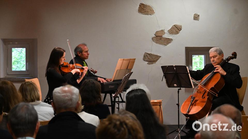 Das Konzert &quot;TRIOnfal&quot; bildete den Auftakt des Oberpfälzer Tangofestivals, das Susanne Hofmann als Gründerin organisiert. Bild: kki