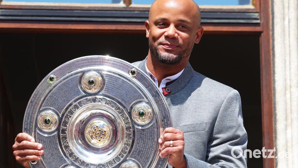 Trainer Vincent Kompany freut sich auf Zeit mit der Familie. Bild: Karl-Josef Hildenbrand/dpa