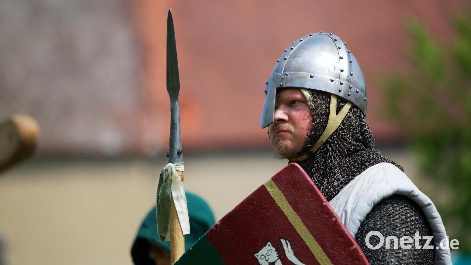 Beeindruckende Ritter kannst du am Wochenende in Vilseck treffen. Bild: Matthias Dietl
