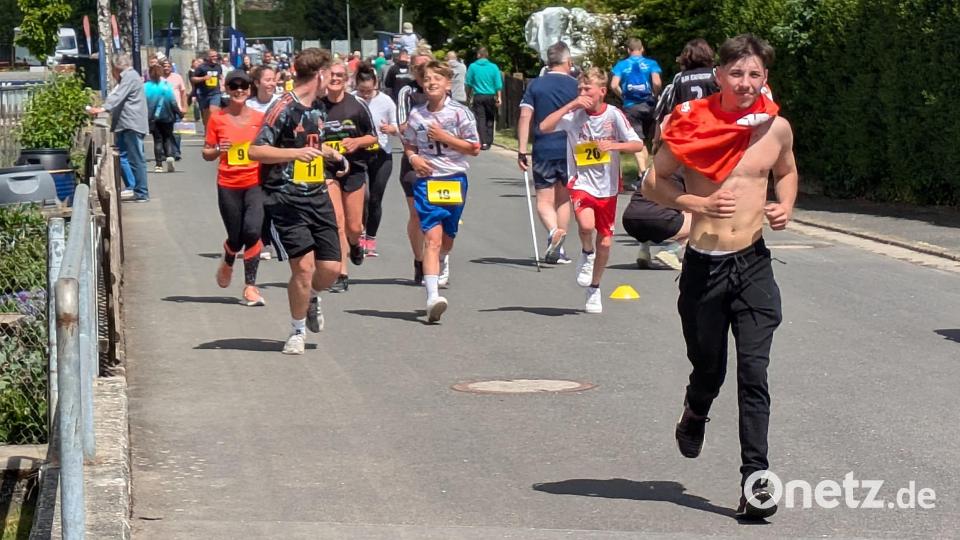 Beim inklusiven Spendenlauf geht es darum möglichst viele Runden zu drehen. Bild: gau