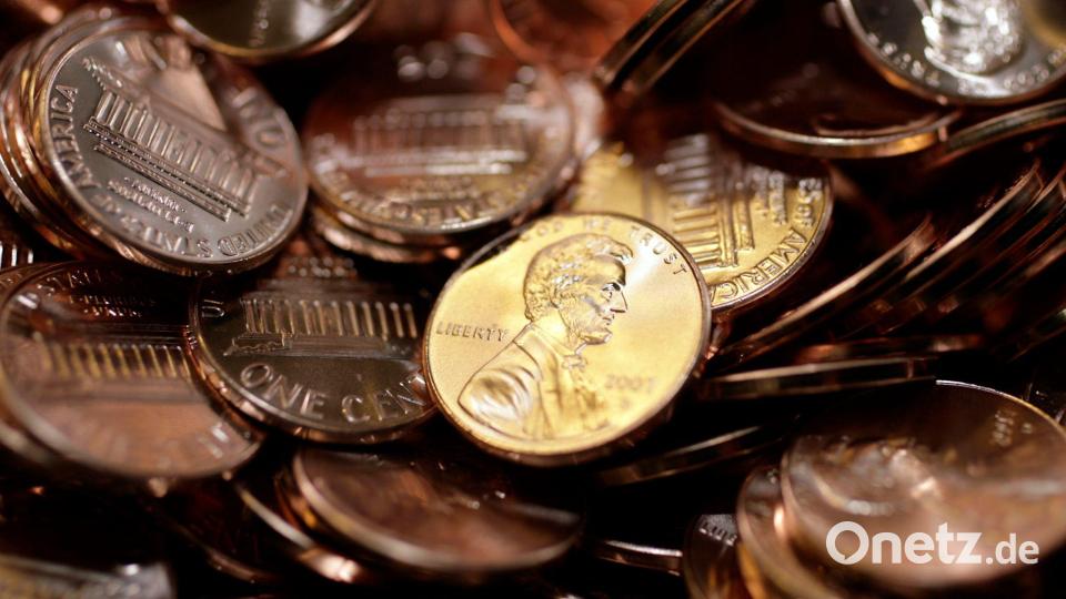 In den USA ist die Entscheidung gegen den Penny gefallen. Symbolbild: David Zalubowski/AP/dpa