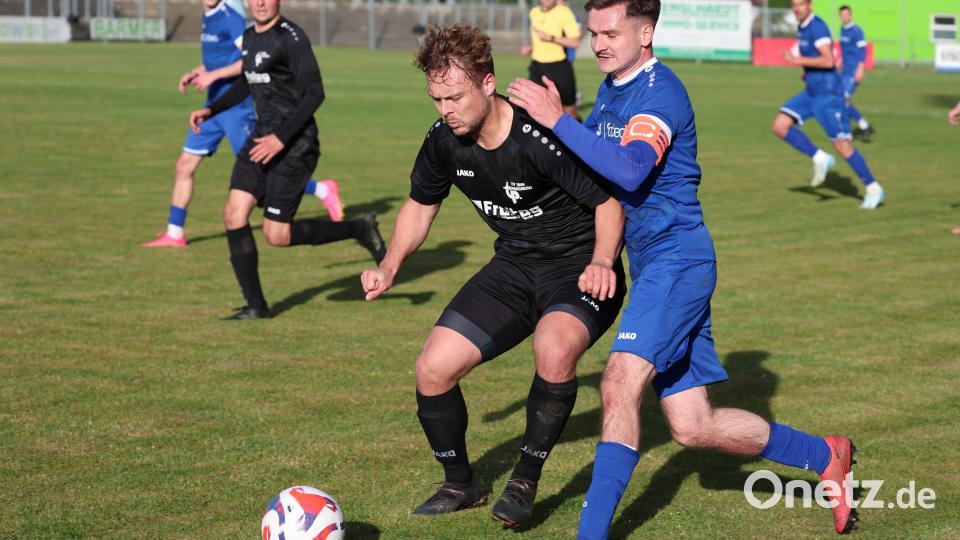 Landesliga-Relegation: Die SpVgg SV Weiden II und der TV Parsberg trennten sich 2:2. Bild: Dieter Jaeschke