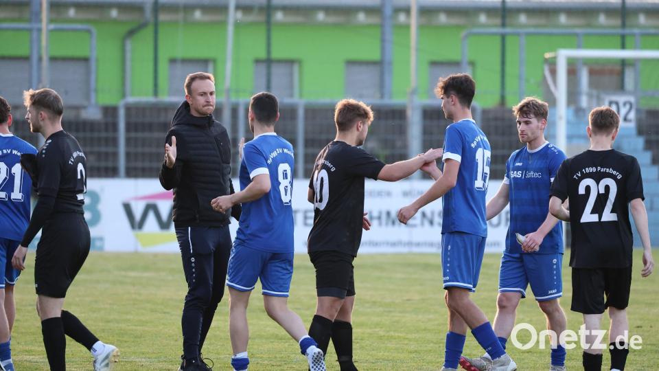 Landesliga-Relegation: Die SpVgg SV Weiden II und der TV Parsberg trennten sich 2:2. Bild: Dieter Jäschke