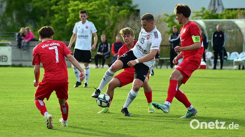 SpVgg Unterhaching II - SC Luhe-Wildenau 2:0 (1:0) am 24. Mai 2025, Bayernliga-Relegation Bild: dme