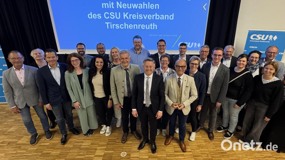 Der neue CSU-Kreisvorstand. Bild: CSU-Kreisverband Tirschenreuth