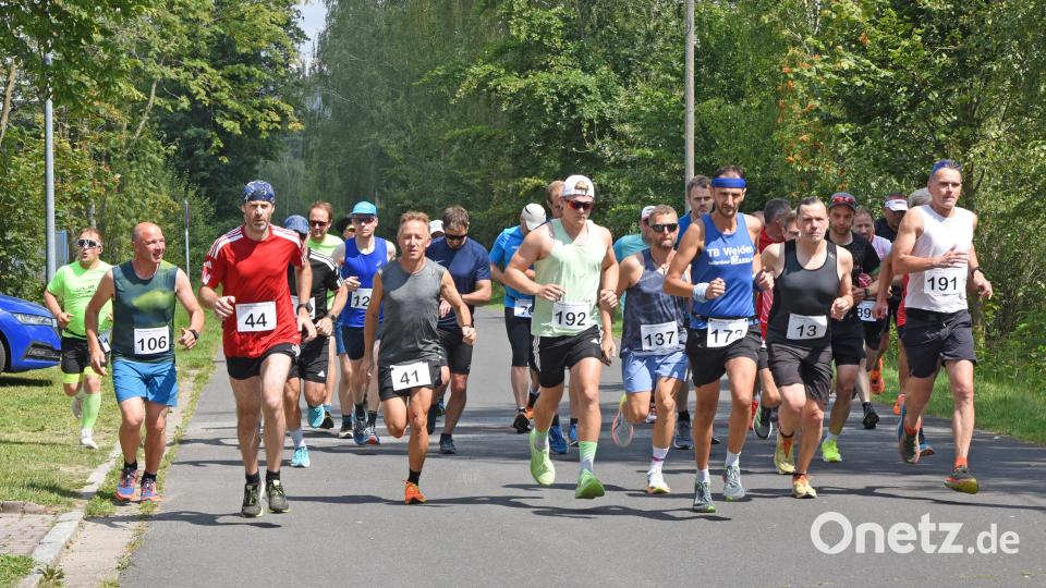 Start beim Plößberger Weiherlauf 2024. Archivbild: Gebert