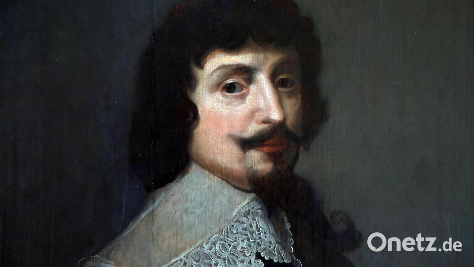 Kurfürst Friedrich V., der &quot;Winterkönig: Dieses Porträt ist im Amberger Stadtmuseum zu sehen. Bild: Wolfgang Steinbacher