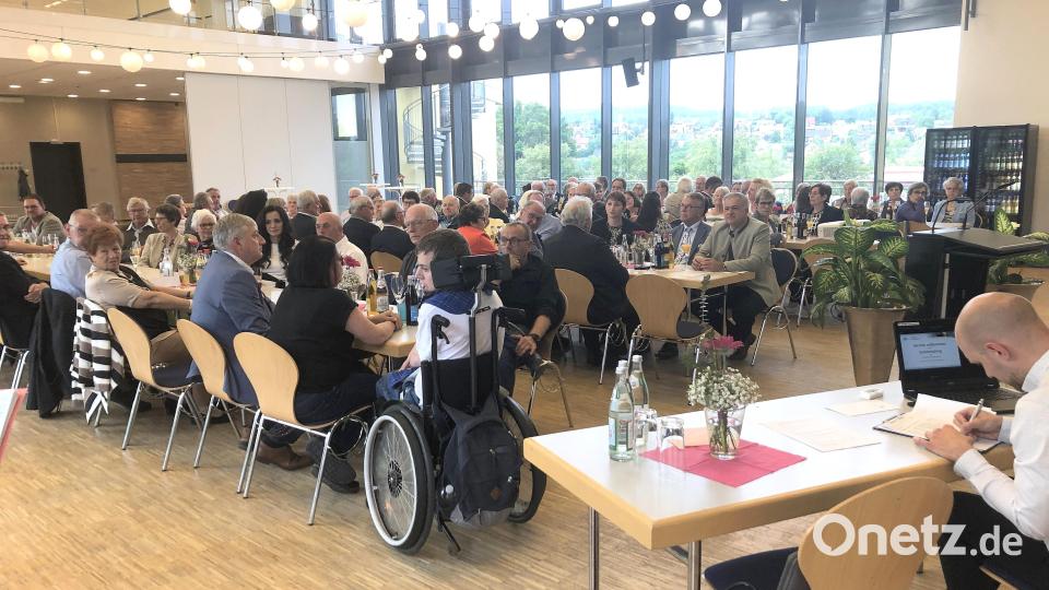 Der Einladung zum Sozialempfang des Landkreises Tirschenreuth folgten zahlreiche Gäste aus allen Teilen des Landkreises Tirschenreuth. Bild: wro