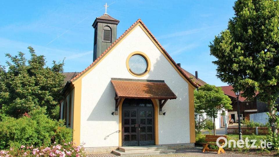 Eine Station von &quot;Bike and pray&quot; ist an der Kapelle in Gößenreuth. Bild: rgr