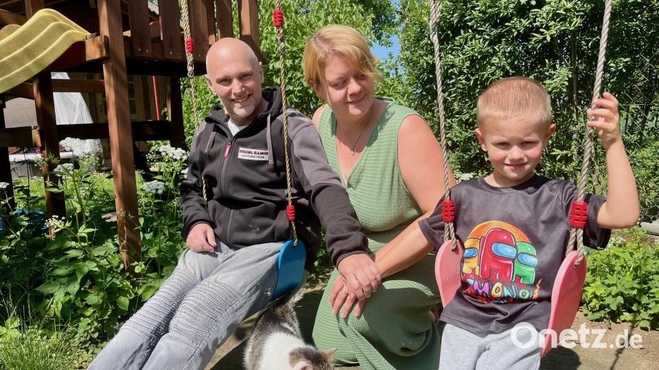 &quot;Ich will meinen fünfjährigen Sohn aufwachsen sehen und mit meiner Frau alt werden und Opa werden&quot;, sagt Andreas Schwaiger im Gespräch mit Oberpfalz-Medien. Bild: Gabi Schönberger