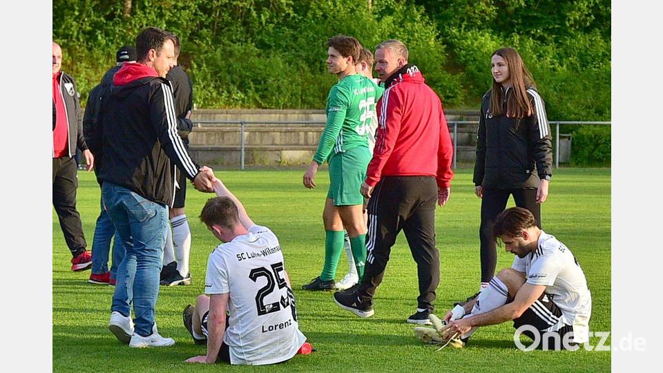 Nach dem K.o. in der Bayernliga-Relegation war die Enttäuschung bei den Spielern des SC Luhe-Wildenau groß. Dreieinhalb Wochen später heißt es, die Ärmel hochzukrempeln. Am 18. Juni ist Trainingsauftakt. Archivbild: dme