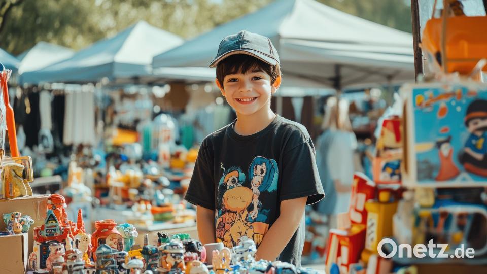 Auf dem Flohmarkt kannst du auch selbst gebrauchte Sachen verkaufen. Bild: Endang - stock.adobe.com