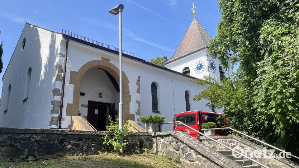 Die Außenrenovierung der St. Barbara Kirche wurde bereits vor zwei Jahren fertiggestellt. Bild: Lukas Büchold