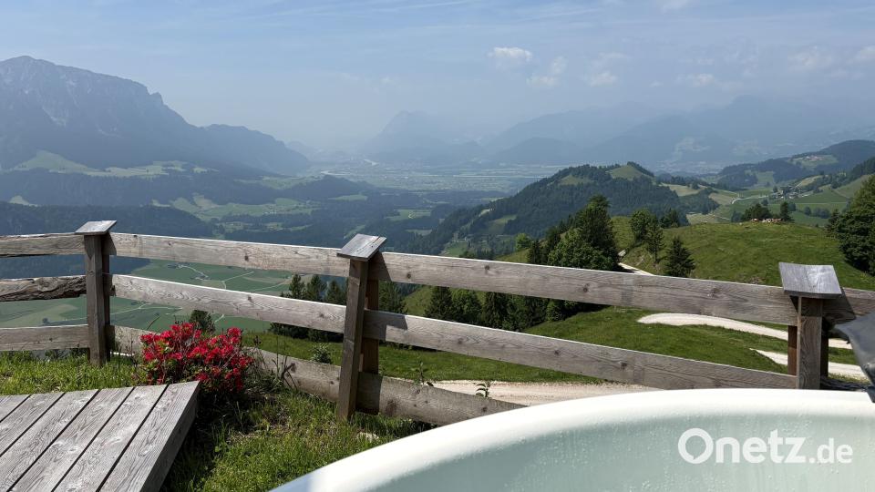 Während meiner Woche in den Bergen verbrachte ich viel Zeit im Whirlpool. Bild: Nils Ganzmann