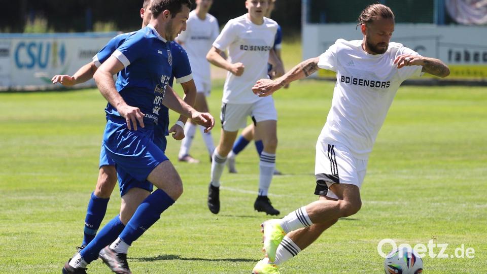 Miroslav Spirek, Neuzugang des FC Vorwärts Röslau, lieferte im ersten Spiel für seinen neuen Klub eine gute Leistung ab Bild: war