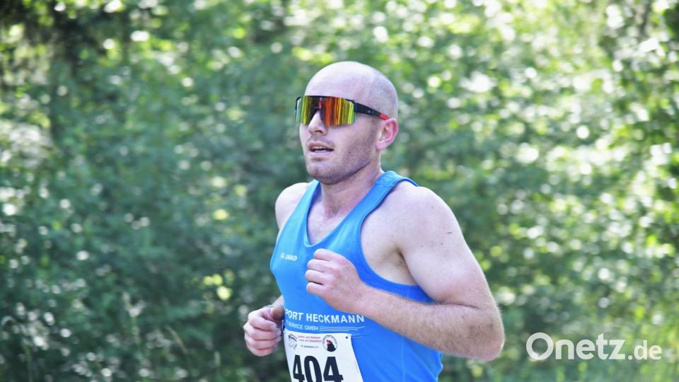 Sieger bei den Herren über 8500 Meter wurde Thomas Stielper vom RSC Amberg-Sulzbach. Bild: Hubert Ziegler