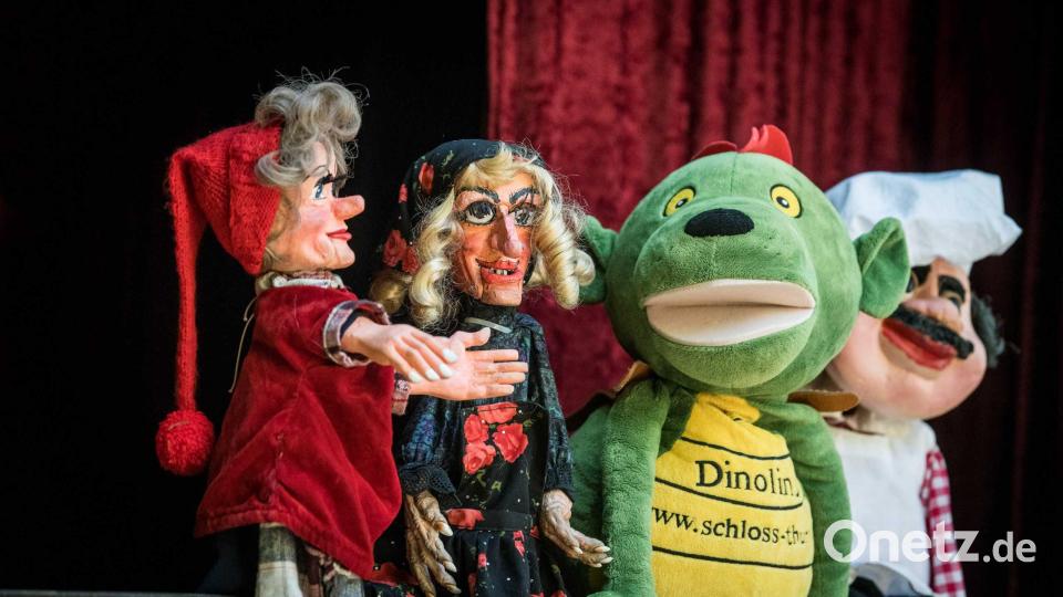 Keine Angst: Die Drachen, die es hier gibt, sind aber nicht gefährlich. Bild: Freizeitpark Schloss Thurn