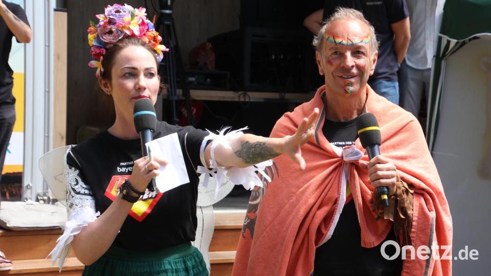 Die beiden Moderatoren Dany Füg und Thomas Bärthlein. Bild: kro