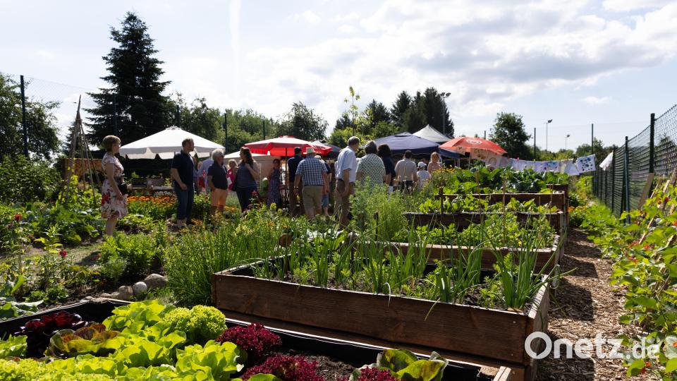 Im Laufe des Tages kamen mehrere hundert Gartenfreunde nach Erbendorf. Bild: Roland Wellenhoefer