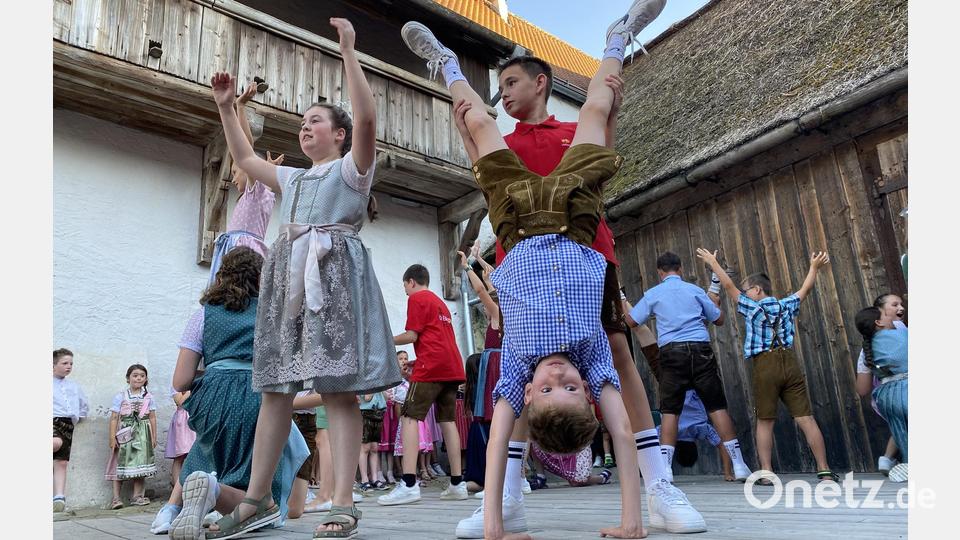 Die etwas Größeren hatten sogar akrobatische Elemente eingebaut. Bild: aub